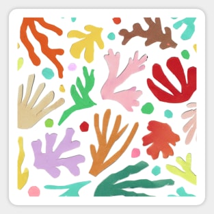 Transparent Matisse Seaweeds Magnet